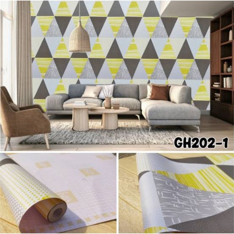 wallpaper sticker dinding kode GH202-1