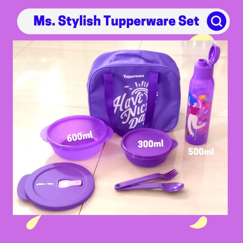 Jual Paket Bekal Tupperware Shopee Indonesia