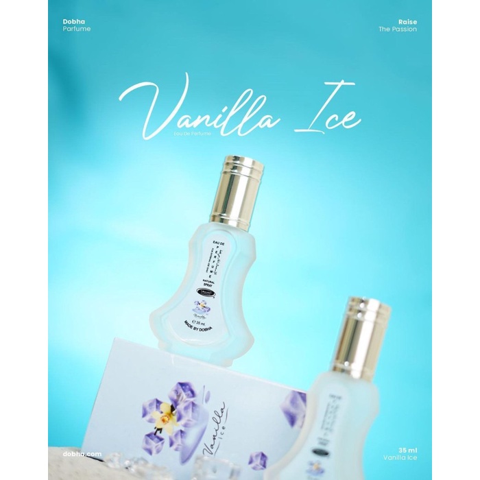 Parfum Minyak Wangi Dobha Spray Vanilla Ice 35ml Original