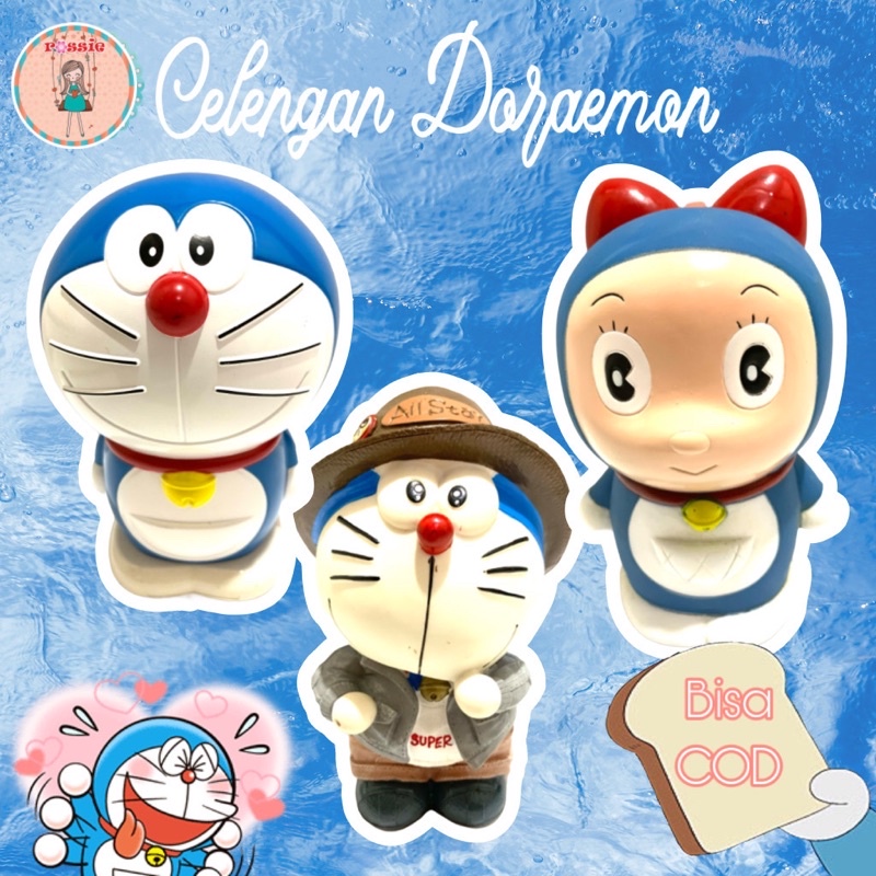 Jual Celengan Doraemon 1 Badan Celengan Coin Doraemon Bank Coin Doraemon Shopee Indonesia