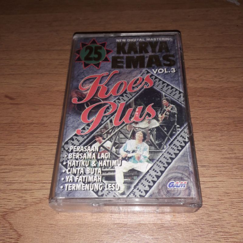 Kaset KOES PLUS - Karya Emas Vol.3