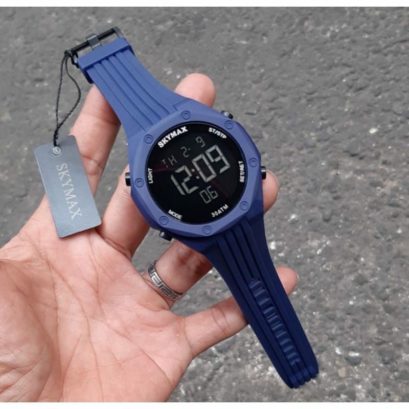 Jam Tangan Skymax Terlaris Digital Tahan Air Waterproof 30M