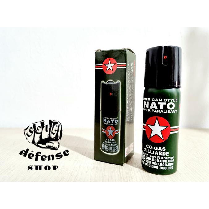 [COD] Pepper Spray Nato Germany 60ml Semprotan Merica Gas Air Mata TERPERCAYA Kode 1040
