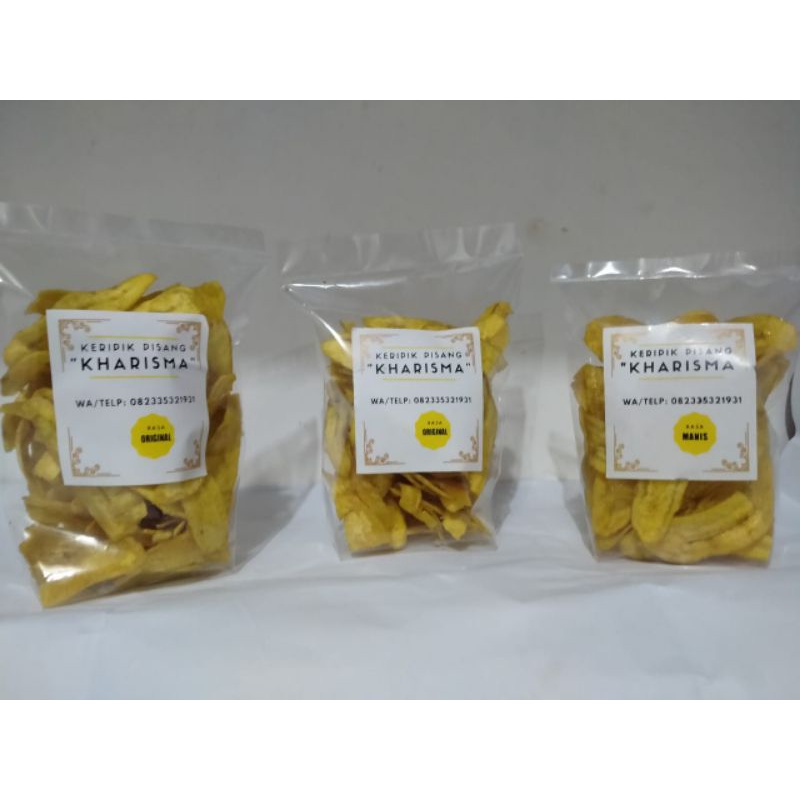 

kripik pisang rasa manis 100g