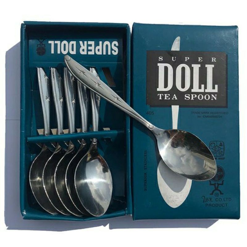 SUPER DOLL SENDOK TEH SENDOK KECIL405/ SENDOK ES PANJANG420