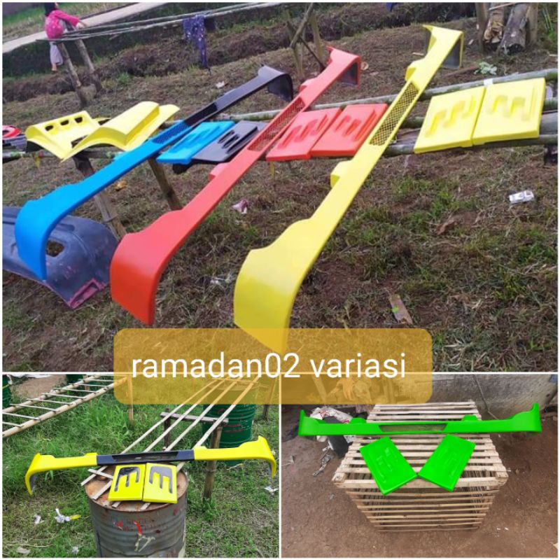 spoiler truk || bemper sambungan truk || harga murah & berkualitas
