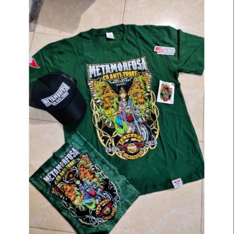 [BAYAR DI TEMPAT] KAOS METAMORFOSA CB ANTI TOBAT NGANJUK ORIGINAL