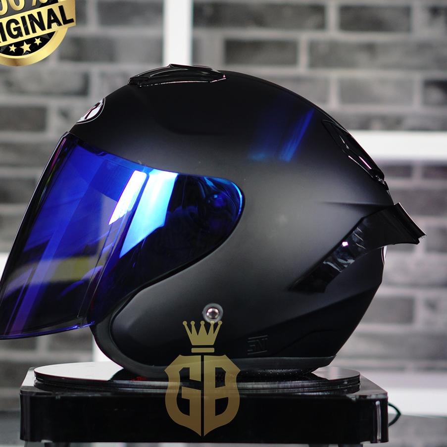 Oke Price.. Helm Kyoto DYR Osaka Paket Ganteng Helm + Visor + Spoiler