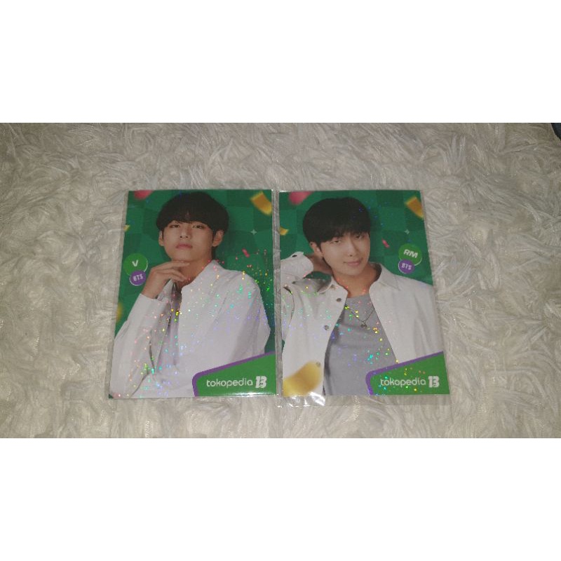 Postcard Holo BTS Toko Hijau Ijo