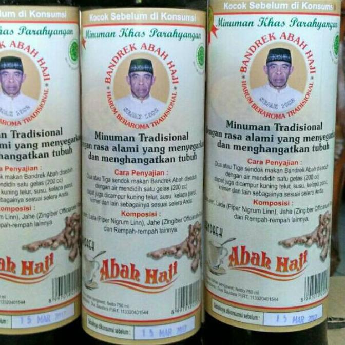 

Quality Control✅Bandrek abah asli Ciwidey halal minuman khas Parahyangan isi 750 ml|RA4