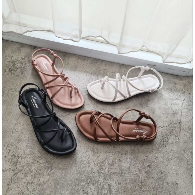 Amarose JPT.001 - Sandal Tali Wanita - Alas busa super empuk