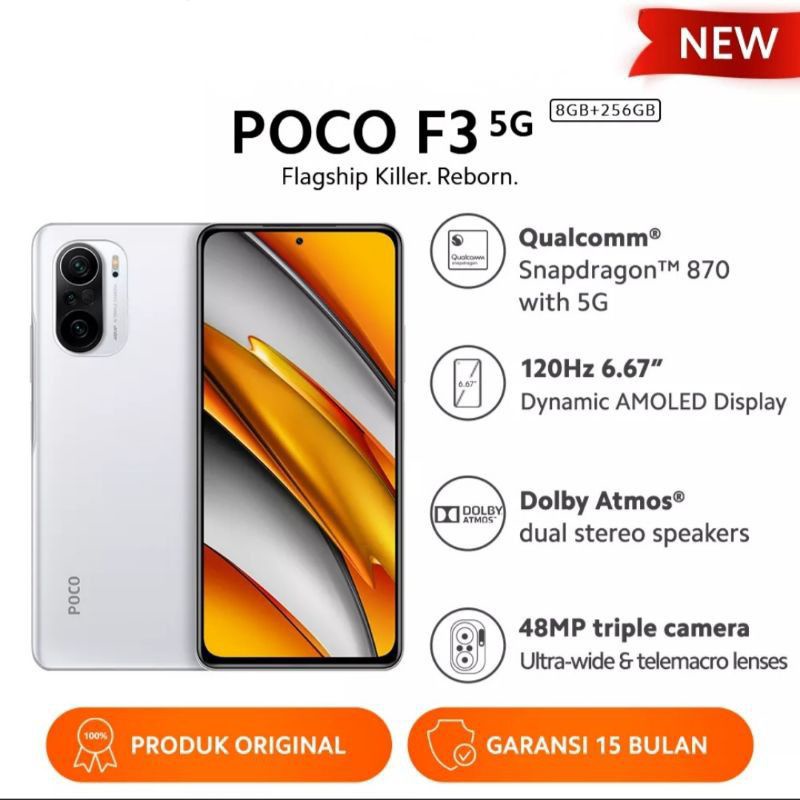 Poco f3 5G (RAM 8GB/ 256GB)