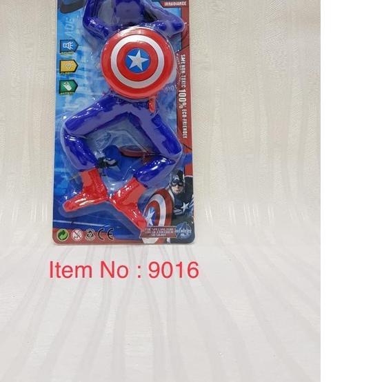 Mainan Anak Robot Captain Amerika merangkak tentara menembak mainan anak lelaki merayap super hero t