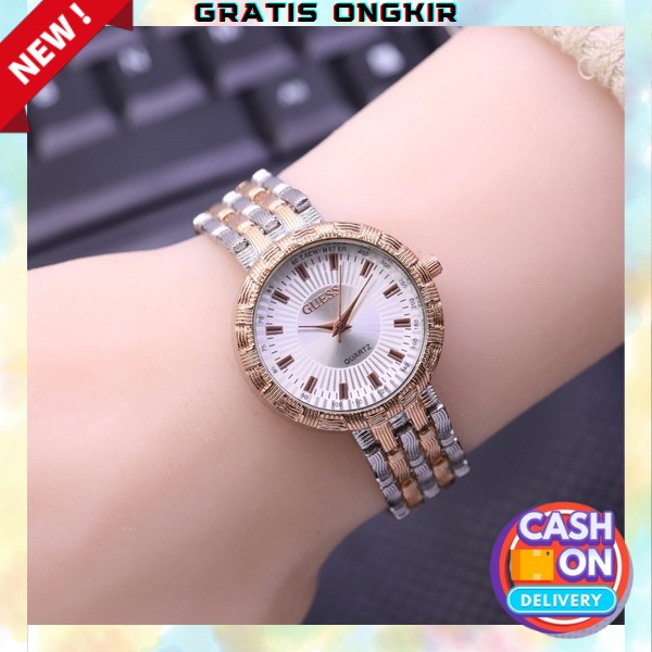 Jam Tangan Wanita Analog Import Anti Air Bahan Tali Rubber Original Jsm Tangan Wanita Analog Terbaru