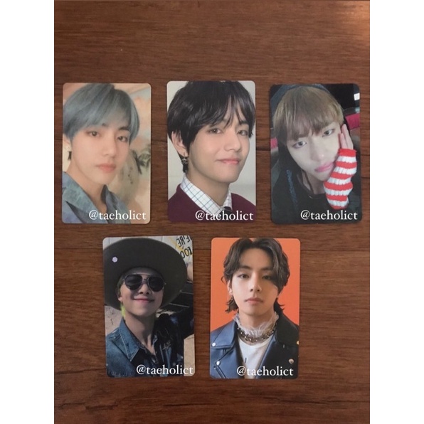 READY WTS BTS PHOTOCARD PC OFFICIAL (V TAEHYUNG RM NAMJOON) BUTTER CREAM MOTS7 MOTS PERSONA