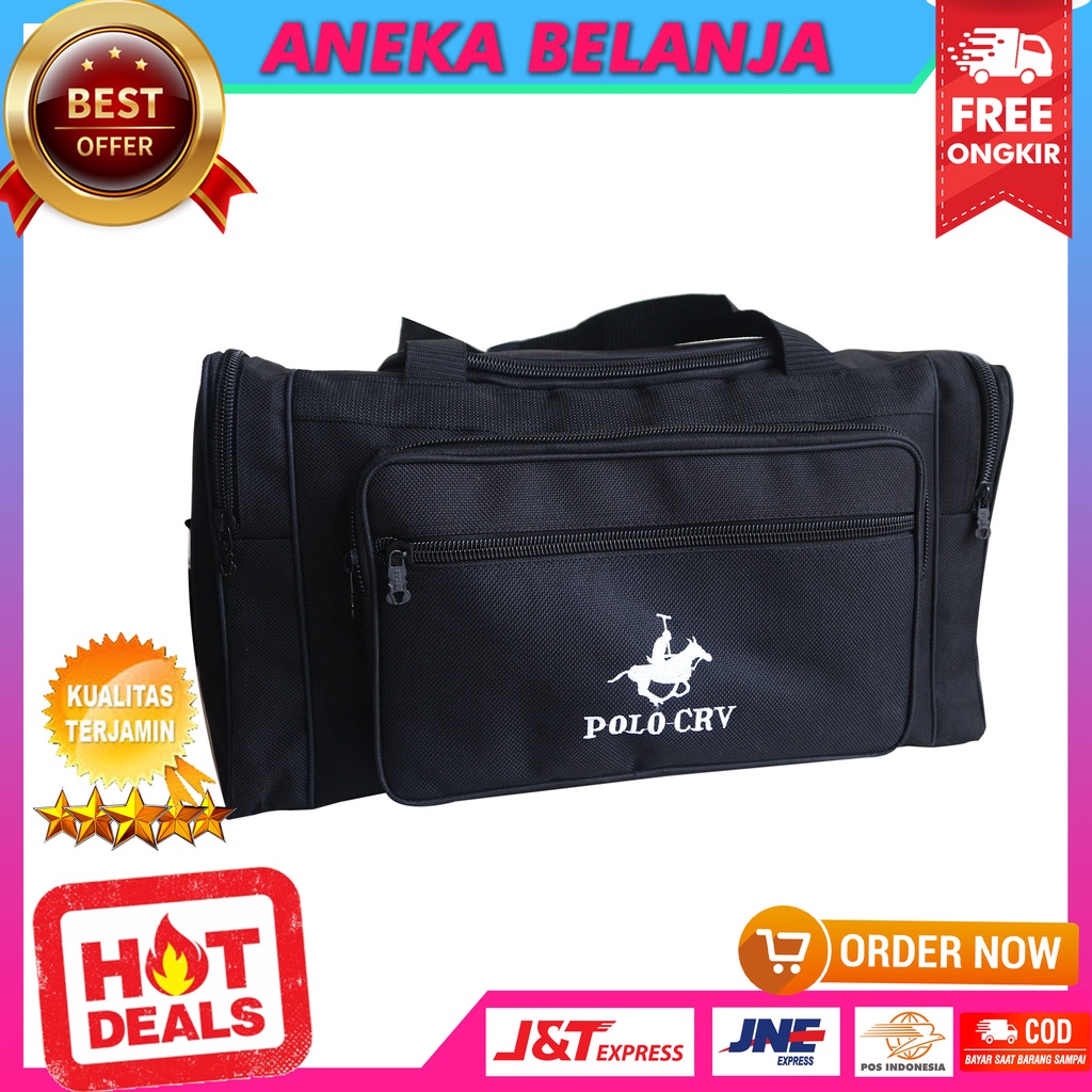 New Arrival Tas Travel Polo CRV Kuat Awet Tebal Berkualitas Kece Murah Tas Mudik Travelling Ekonomis