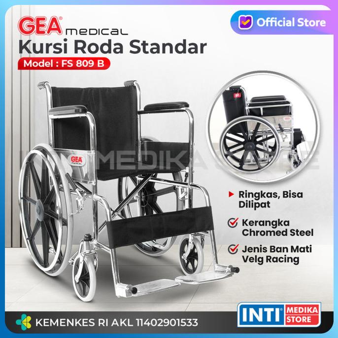 Jual Gea Kursi Roda Standar Fs B Shopee Indonesia