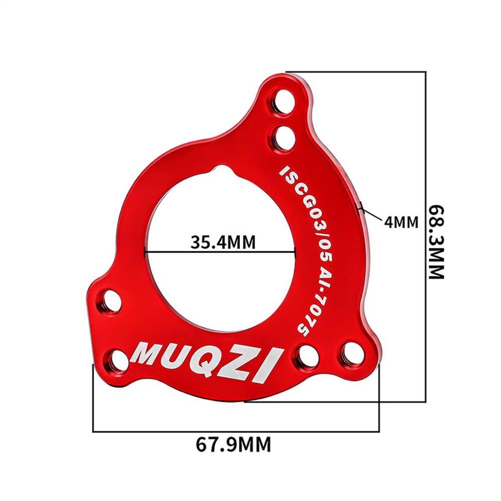 Lanfy Adaptor Pemandu Rantai Sepeda Bersepeda Rantai Stabil BSA 1X System Bike Parts ISCG03/05Pusat As Chain Guide Adapter Mount