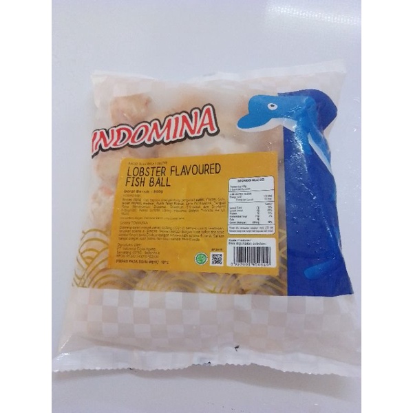 

Indomina Lobster Fishball 500g Bogor Frozen