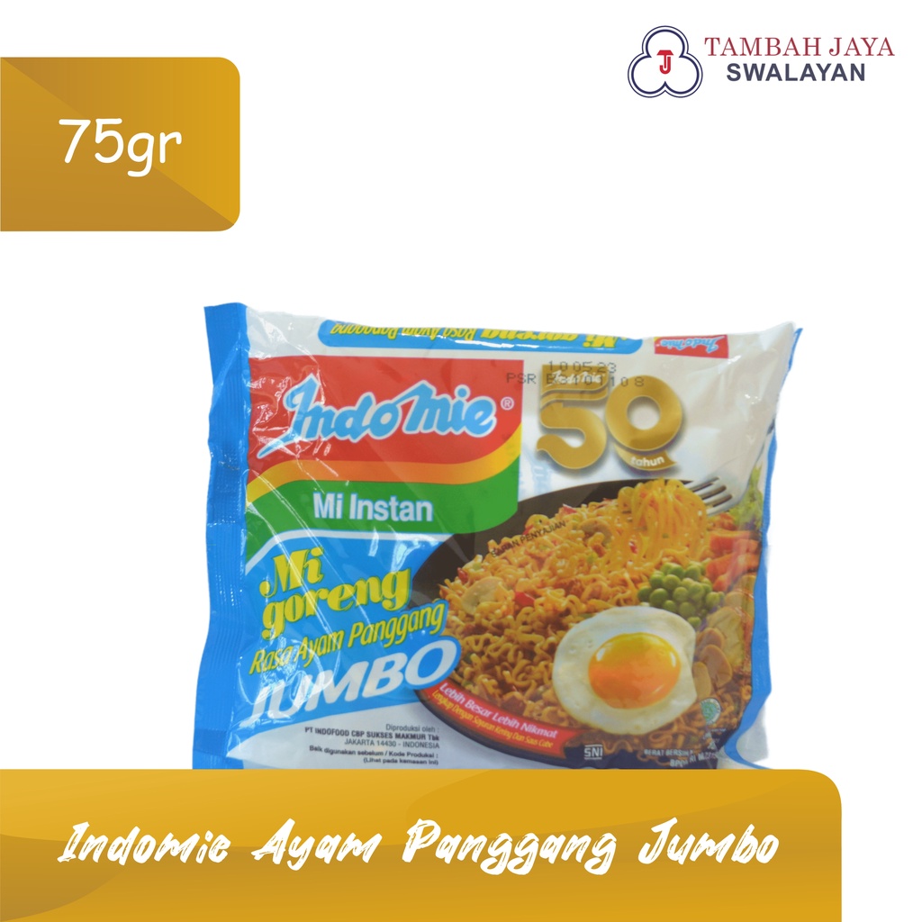 

Indomie Goreng Rasa Ayam Panggang Jumbo [75gr]