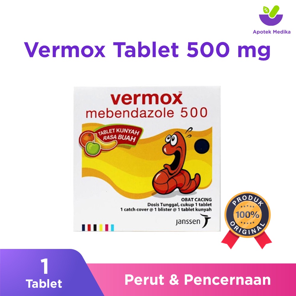 Vermox Tablet 500 mg