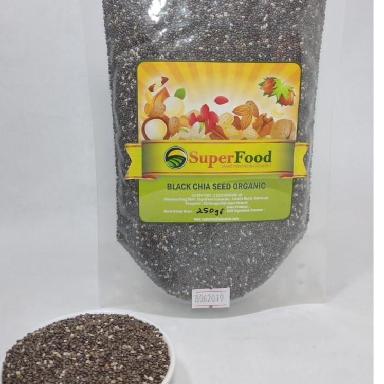 

Selalu Baru--Black Chiaseed Mexico Organik 250gr Superfood Indonesia