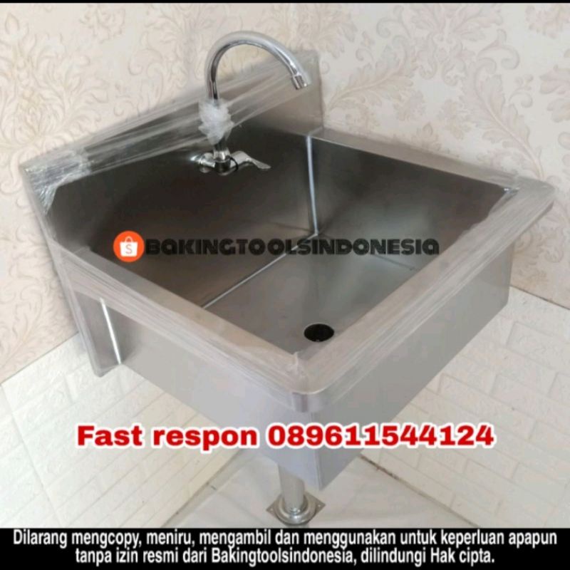 SPOEL HOEK SINK JANITOR STAINLESS SUS 201 TEBAL 1.5MM