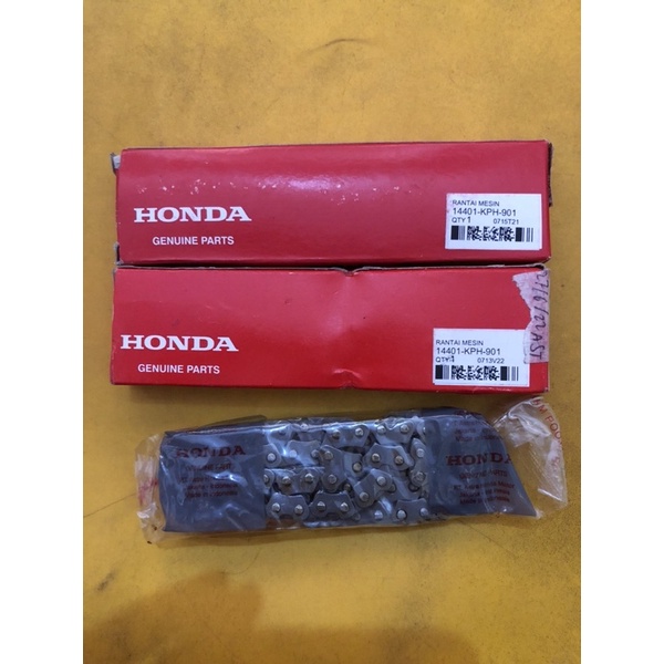 Rantai Mesin Kamrat Kamprat Keteng Honda Karisma Supra X125 Supra X125 FI ORIGINAL 14401 KPH 901