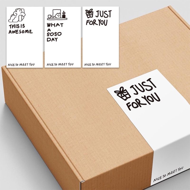 

KIYOWO STICKER SEGEL BOX/STICKER PACKING ONLINE SHOP/STICKER BOX HAMPERS