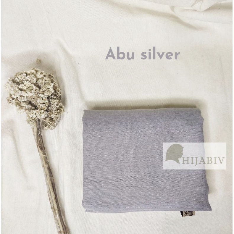 SEGI EMPAT PARIS PREMIUM FINISHING JAHIT TEPI ANTI LETOY (FREE POUCH)-PREMIUM SILVER