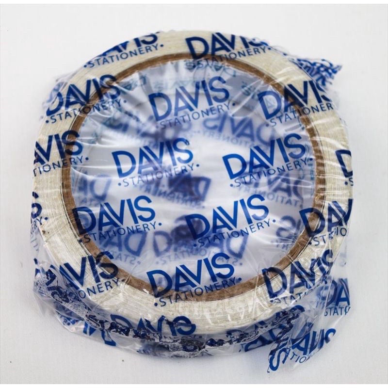 Double Tape 1/2 inch / 1 inch / 2inch Davis Dan Isolasi Kertas Davis