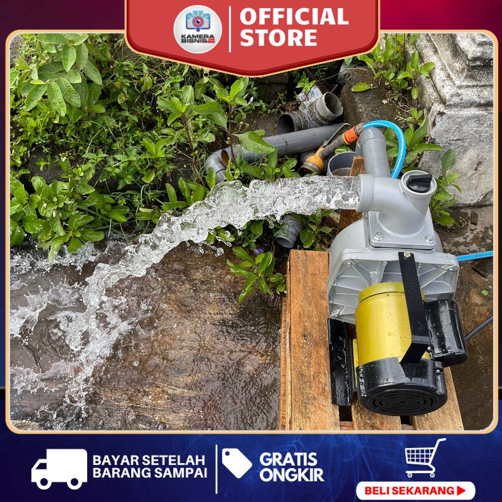Pompa sedot air banjir HEMAT LISTRIK mampu 24 JAM NONSTOP DSL 300