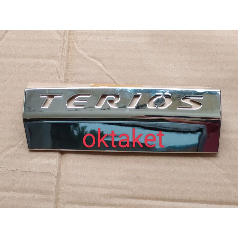 cover spoiler lamp all new Rush Terios 2018 2020 2022 Chrome