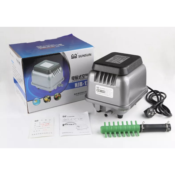 Sunsun HJB 120 Aerator Air Pump Pompa Udara Oksigen Kolam Aquarium