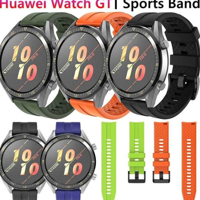 Strap Smartwatch Huawei Watch Gt 46Mm Gt2 46Mm Lebar 22Mm Silicone