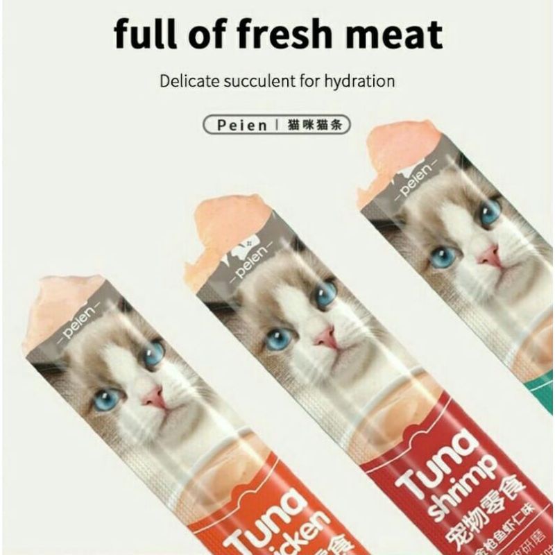 Peien Liebao Pet Snacks Camilan Kucing Liquid 15gr BergiziMurah
