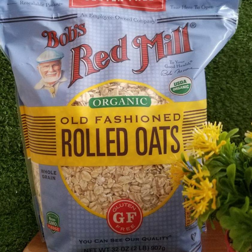 

READY ✅Bob's Red Mill Organic Old Fashioned Rolled Oats 907g|SQ9