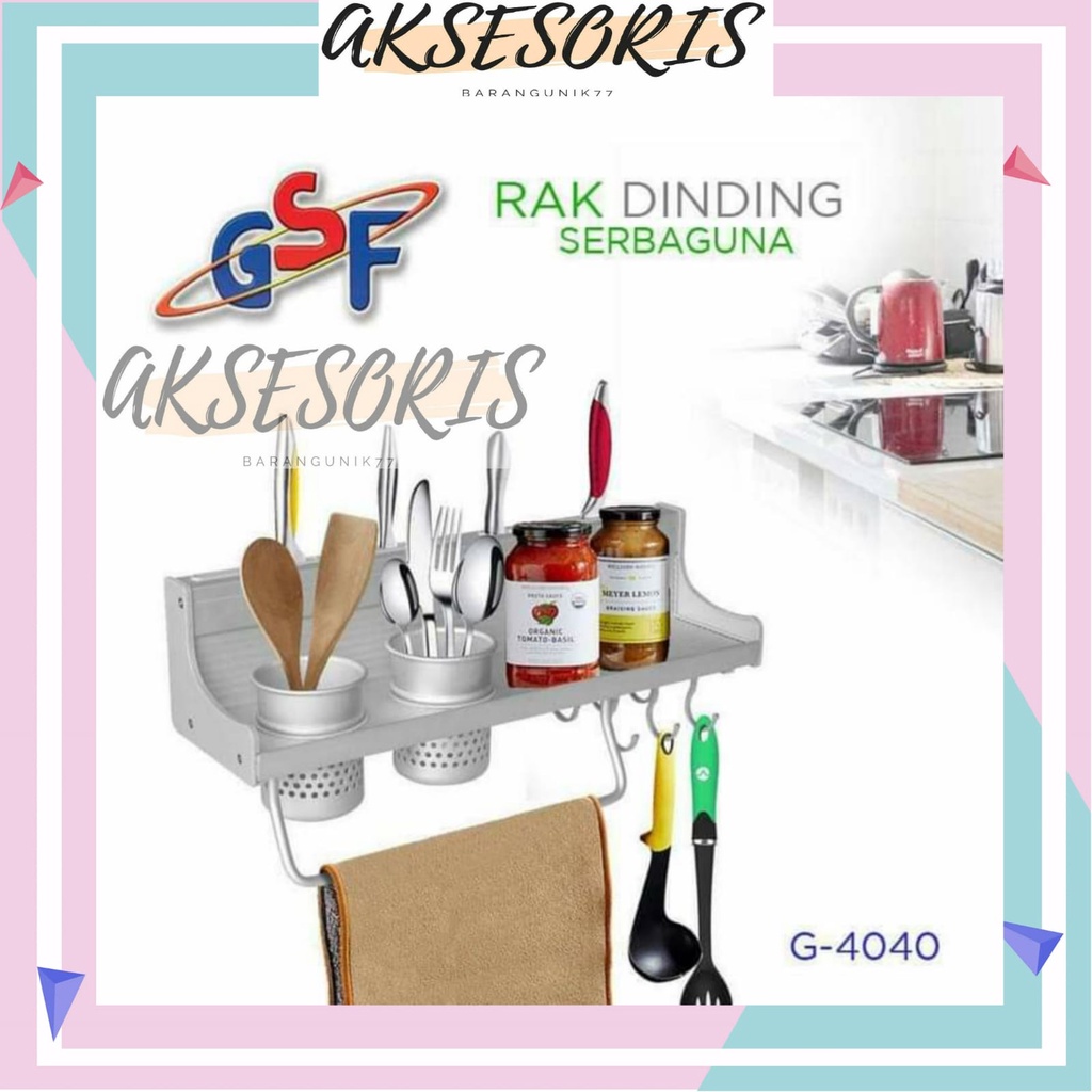 RAK DINDING SERBAGUNA GSF G-4040 / G 4040 / G4040 RAK DINDING DAPUR GSF G-4040 / G 4040 / G4040