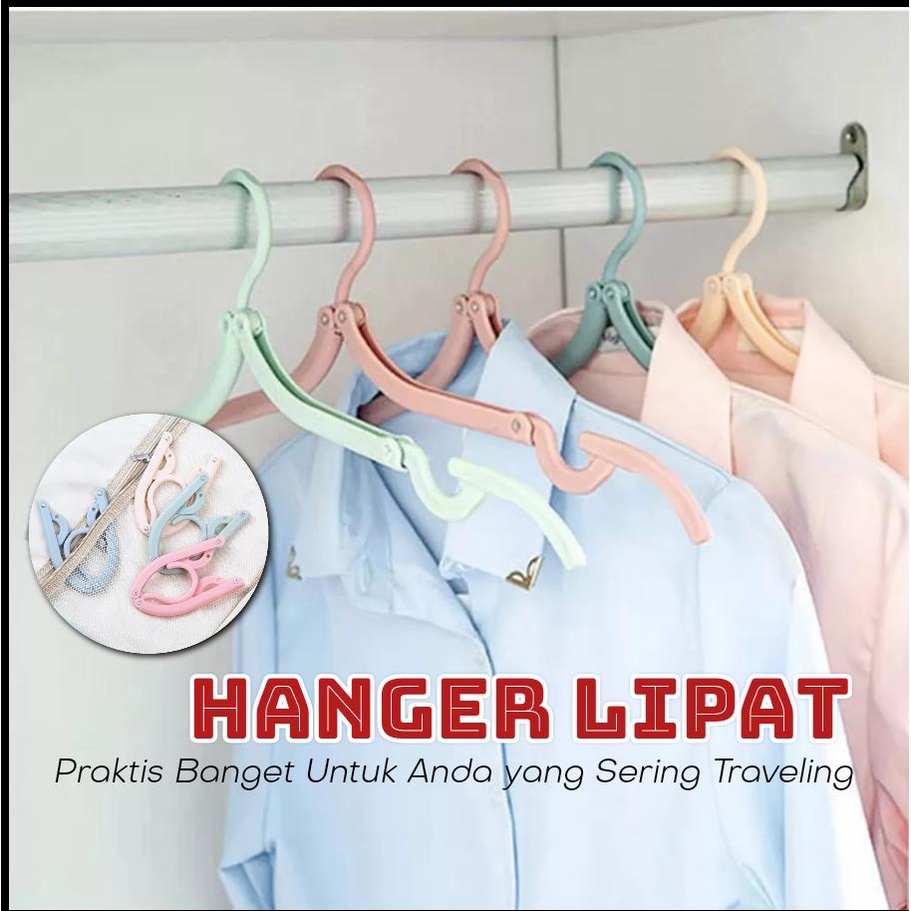 AZ GANTUNGAN BAJU LIPAT SERBAGUNA / MAGIC HANGER PORTABLE