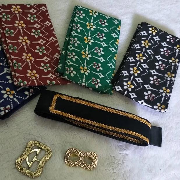 [BISA COD] KAMUS LONTONG SABUK EPEK TIMANG SET LENGKAP PASANGAN BESKAP EWES MURAH