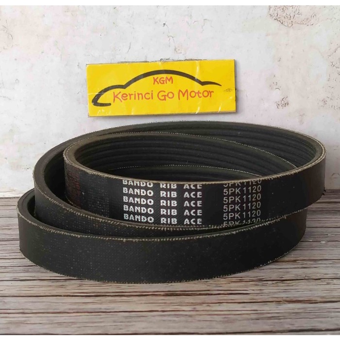 BANDO VAN BELT 5PK 1120 BELT TALI KIPAS DINAMO AC CORONA ST171/91 BRIO