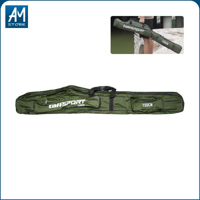 TaffSPORT Tas Joran Pancing 120 cm 150 cm Selempang Keren Murah