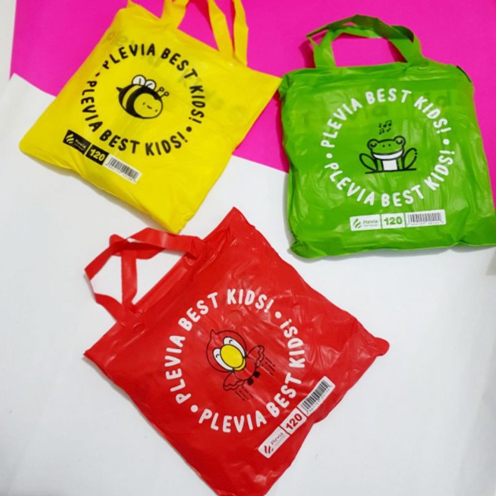 FELWINSHOP Jas Hujan Anak Poncho Celana Plevia Best Kids 120 Kid
