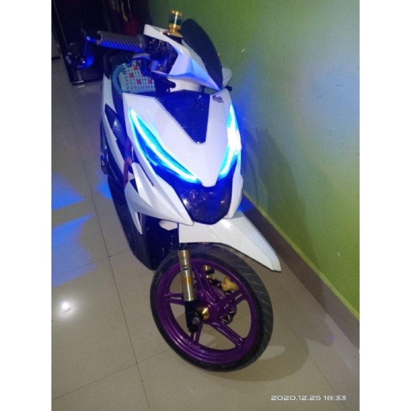 Lampu Senja Alis Motor Mobil LED DRL 30 CM Flexibel