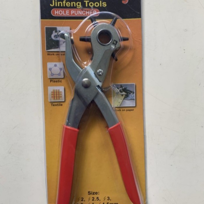 

Star Alat Tang Pembolong Sabuk Kulit Kertas Plastik - Hole Puncher Promo