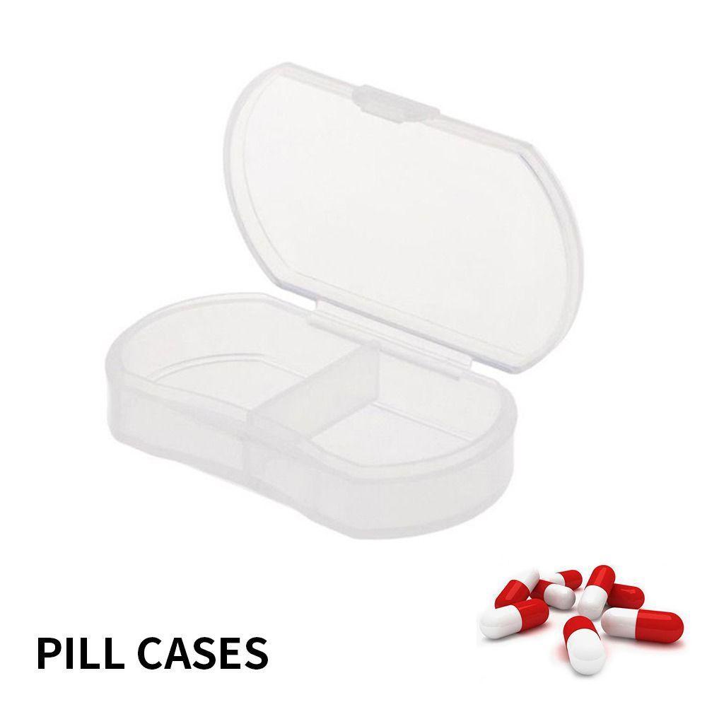 Preva 10PCS Kotak Organizer Obat Mini Container Organiser 2kisi Pill Box