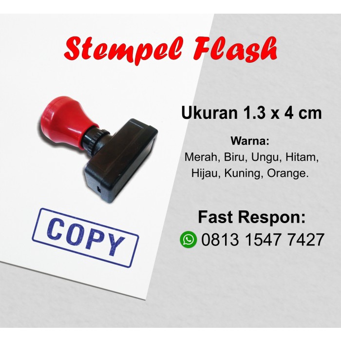

Update Stempel Flash Otomatis Copy Limited