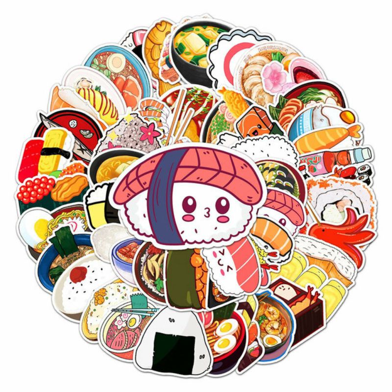 

Stiker Makanan Pack Style 260196- Stiker Aesthetic Keren Imut Laptop, Aksesoris Hp, Anti Air, Motif, Helm, Tumbler, Koper, Kulkas