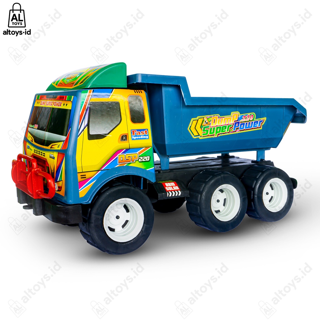 Mainan Mobil Dump Truck Super Power Jumbo DSP220