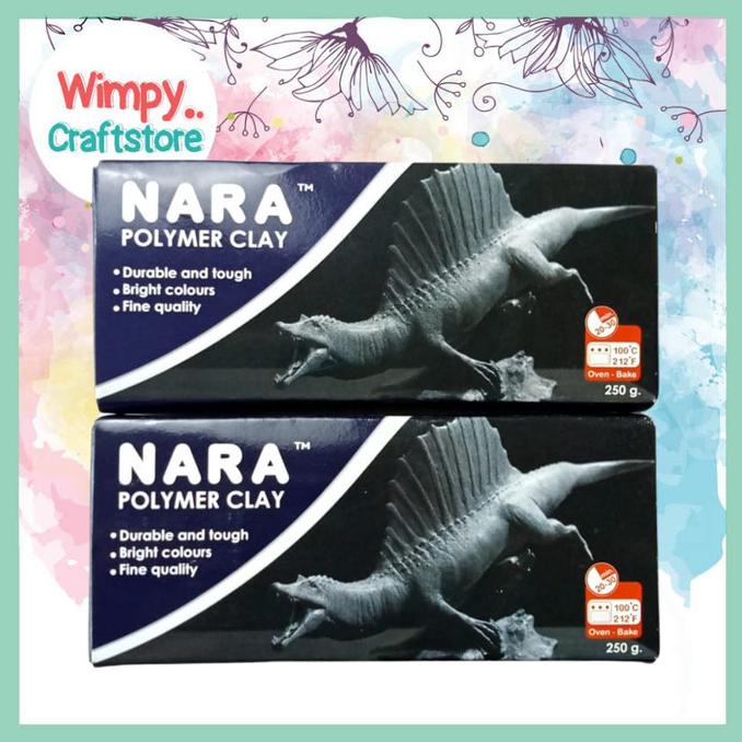 Nara Polymer Clay Large Block Bahan Sculpting Modeling Modelling Clay